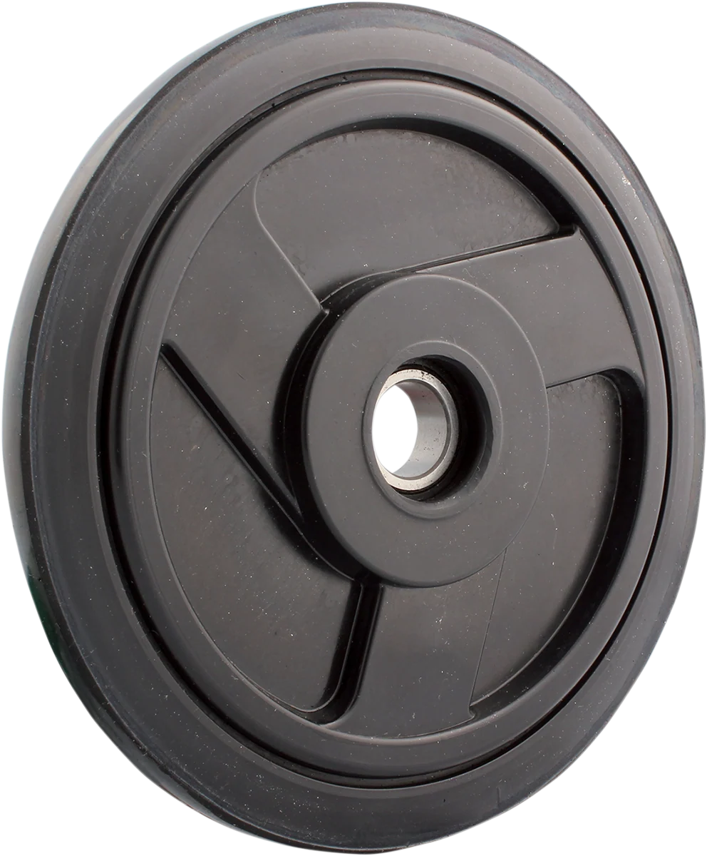 Enhanced KIMPEX Idler Wheel with Bearing 6004-2RS - Black - Group 13 - 178 mm OD x 20 mm ID 298953 Reliable