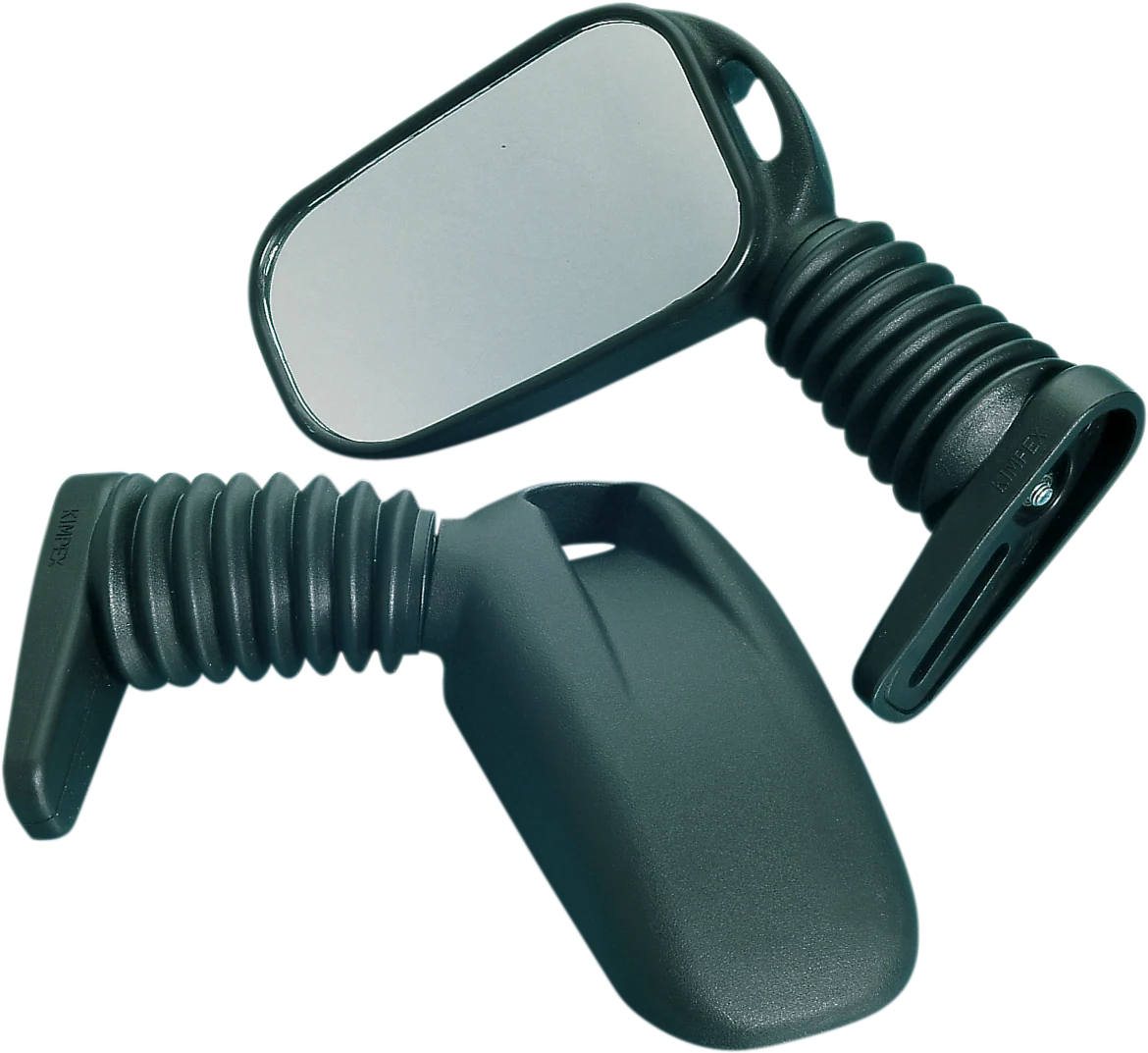 Fine KIMPEX Mirror - Side View - Rectangular - Black - Pair - Arctic Cat 283989 Trendy