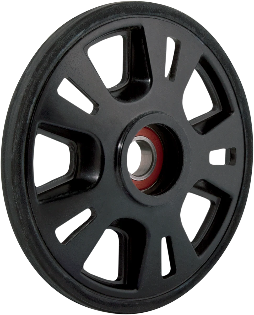 High-Quality KIMPEX Idler Wheel - With Snap Ring Bearing 6004 - Black - 200 mm OD x 20 mm ID 298988 Premium Material