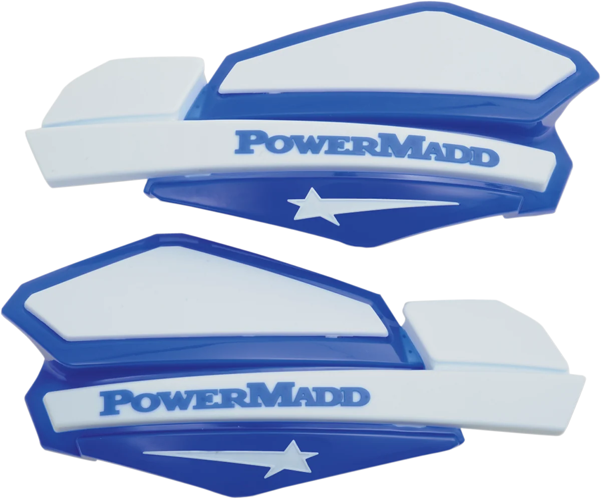 Selected POWERMADD Handguards - Blue White 34221 Genuine
