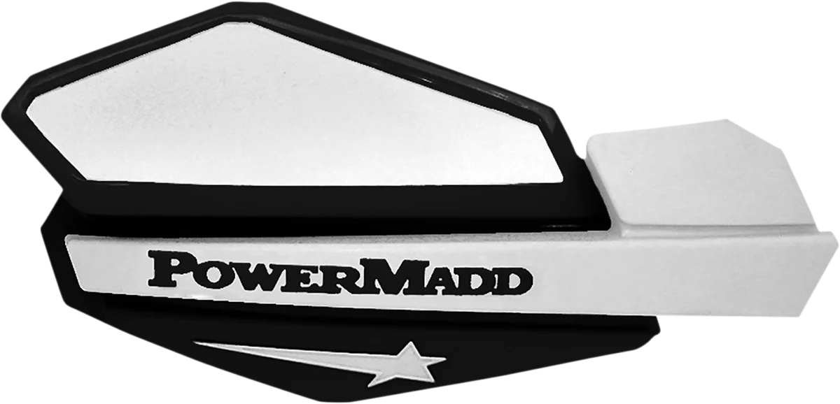 Original POWERMADD Handguards - Black White 34228 Artisan