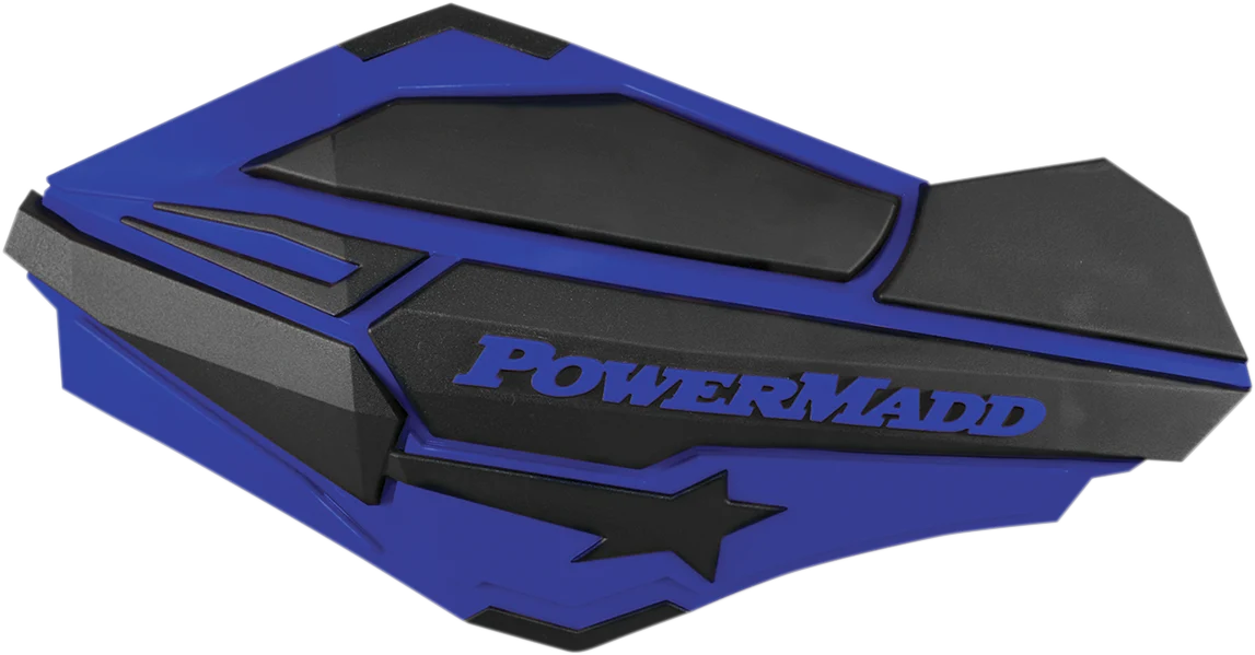 Excellent POWERMADD Handguards - Blue Black 34404 Enhanced
