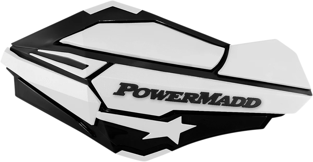 Healthy POWERMADD Handguards - Black White 34428 Safe