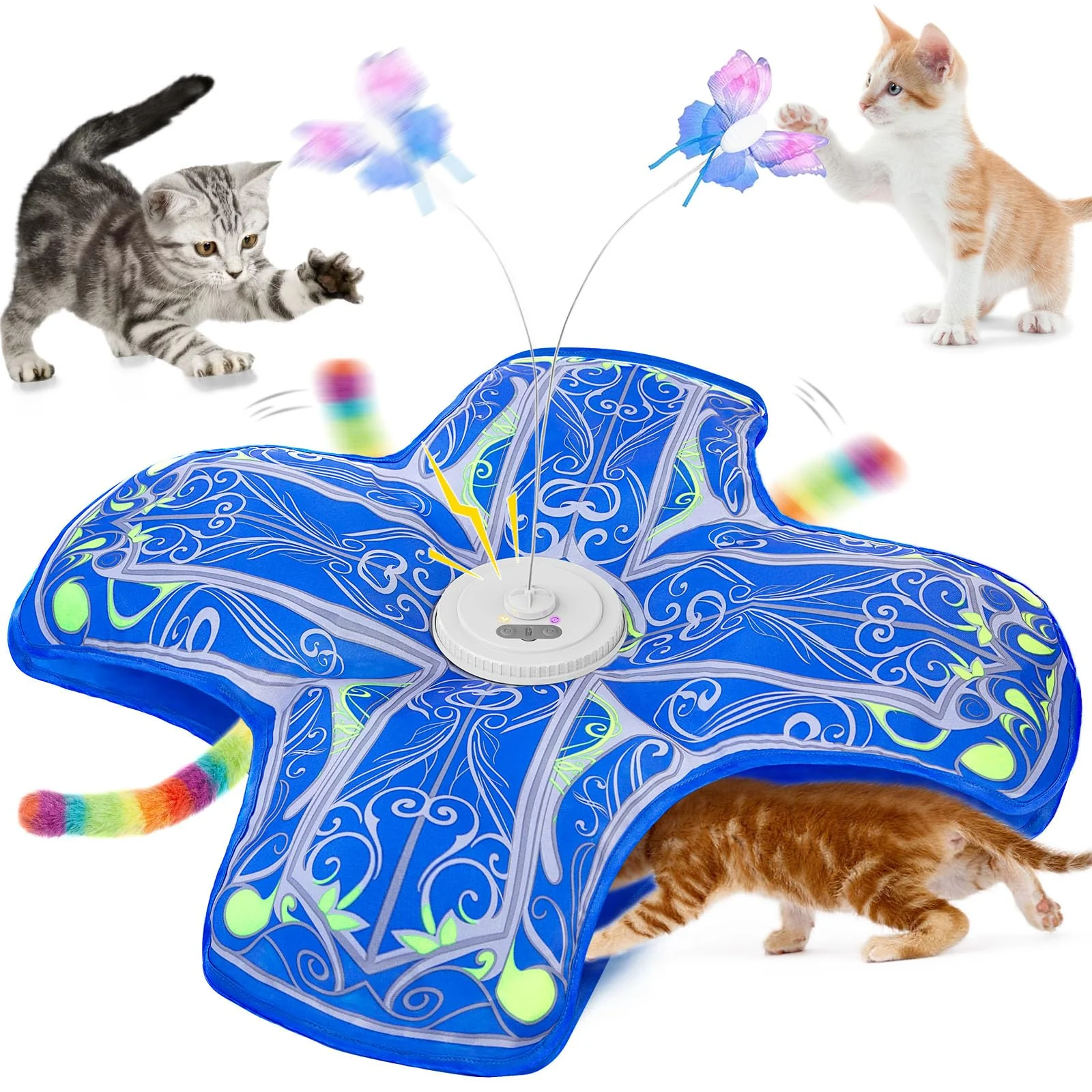 Powerful Qraxond Interactive Cat Toys for Indoor Cats. Chosen for quality fits naturally into modern pet homes. Solid