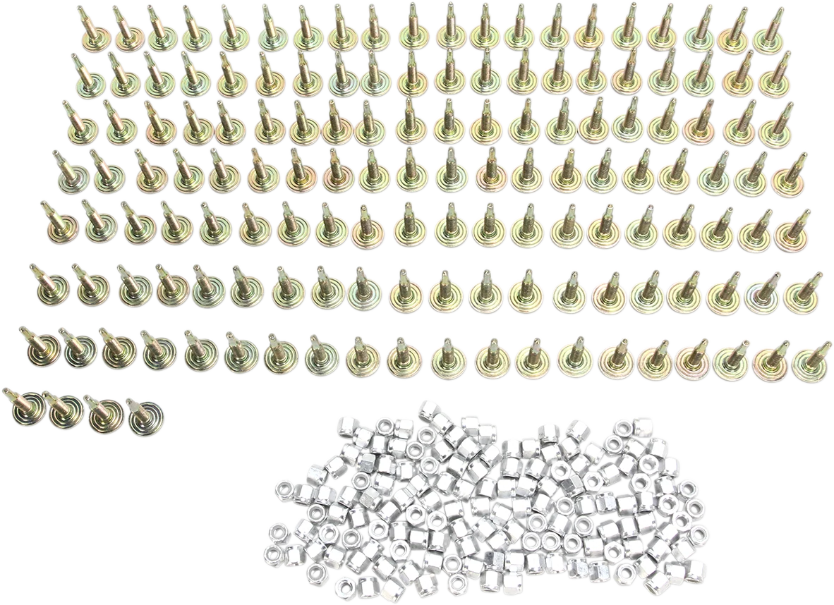 Lightweight STUD BOY Studs with Locknuts - 1.375 - 144 Pack 2166-P6 Original Design