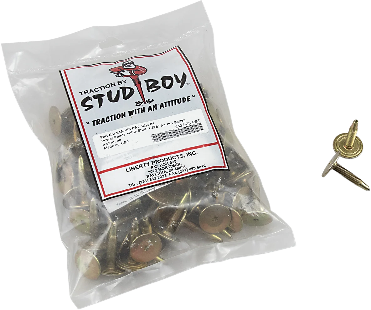High-Quality STUD BOY Studs without Locknuts - 1.875 - 84 Pack 2544-P8-PS Official