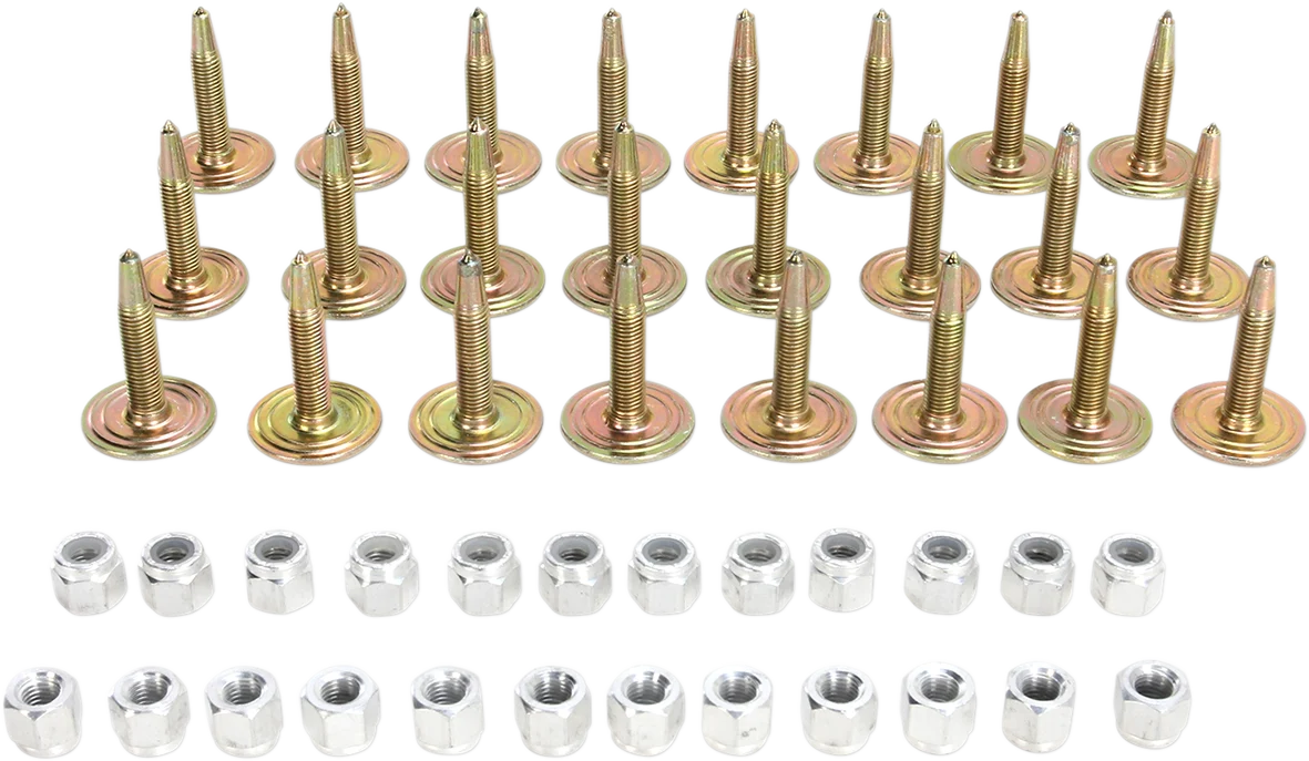 Practical STUD BOY Studs with Locknuts - 1.875 - 24 Pack 2544-P1 Genuine