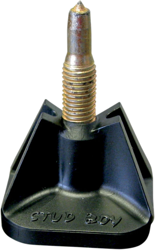 Solid STUD BOY Single Backer Plates - Black - 24 Pack 2513-P1-BLK Top-Quality