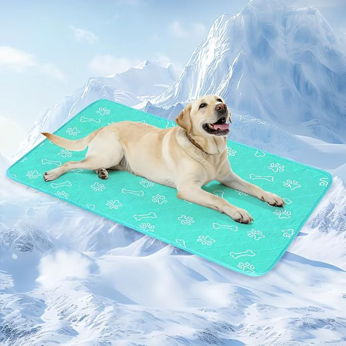 Luxury BEAUTYZOO Upgraded Dog Self Cooling Mat Ice Silk Chill Pads Responsible