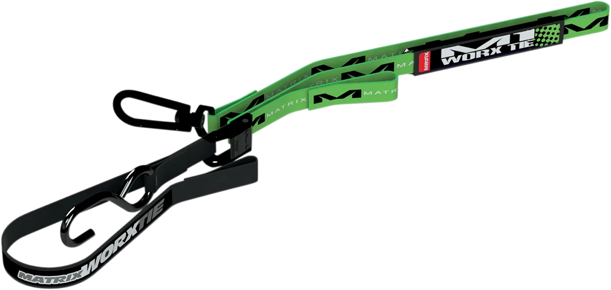 Long-Lasting MATRIX CONCEPTS LLC Worx Tie-Downs - 1 - Green M1 105 Effective