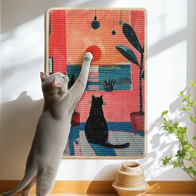 Quality 3-in-1 Sisal Cat Scratcher Mat 23.6x15.7 – Durable Scratch Rug Use Innovative