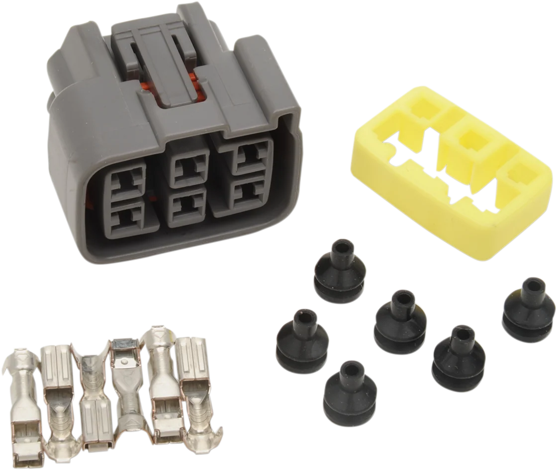 Optimized RICK'S MOTORSPORT ELECTRIC Regulator Rectifier Wiring Harness Connector 11-114 Casual