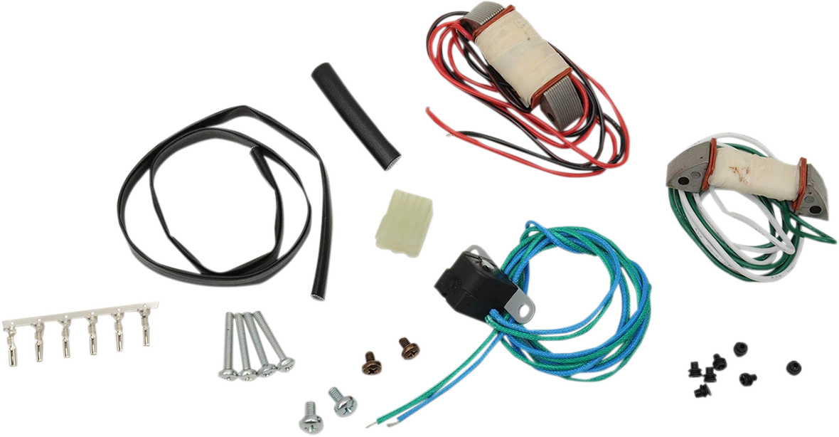 Original Design RICK'S MOTORSPORT ELECTRIC Stator Rebuild Kit - Kawasaki 22-707 Green