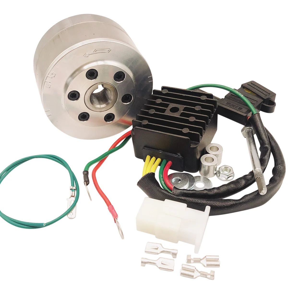 Organic RICK'S MOTORSPORT ELECTRIC Charging Kit - Honda 14-99-111 High-End