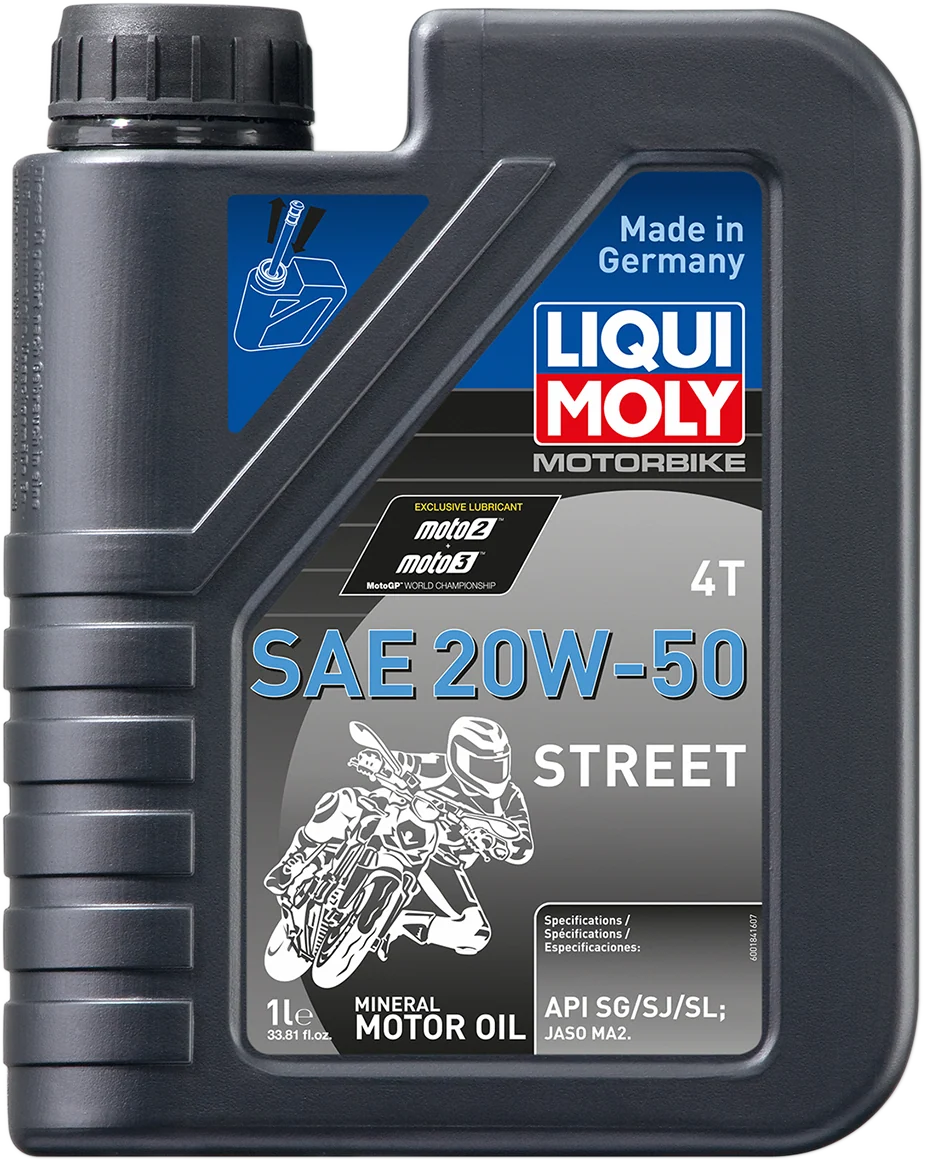 Functional LIQUI MOLY Street 4T Oil - 20W-50 - 1 L 20062 Unique