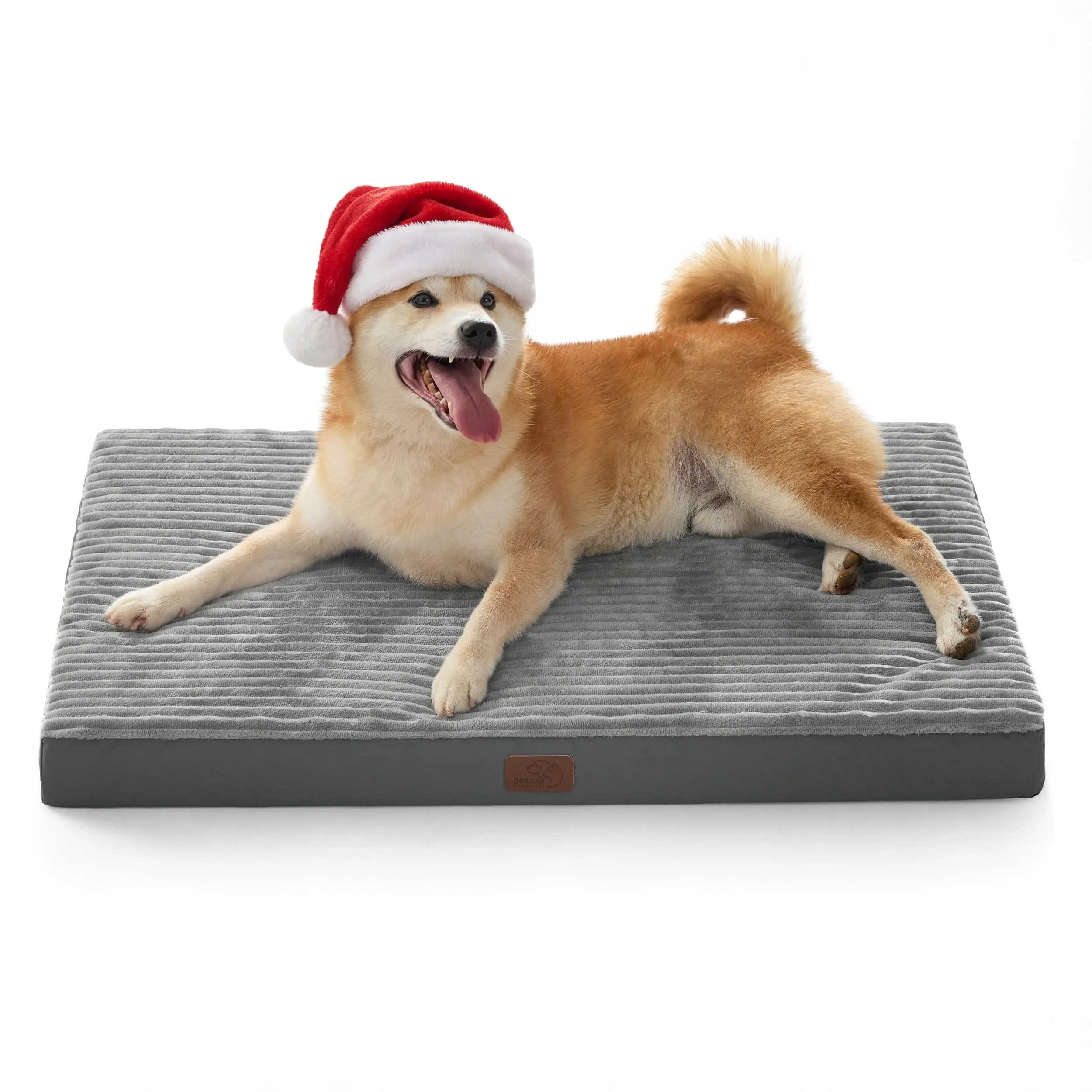 Powerful Bedsure Large Orthopedic Dog Bed 35x22 – Removable Cover Anti-Slip Proven