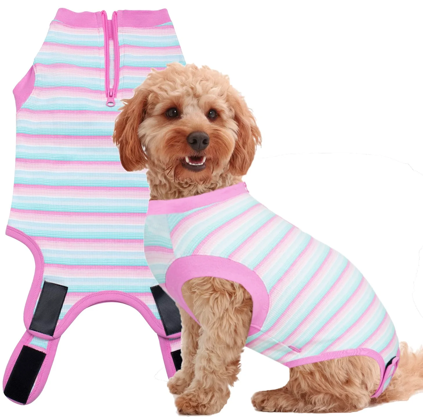 Efficient Wabdhaly Recovery Suit for Dogs – Breathable Cone for Spay Recovery Quality
