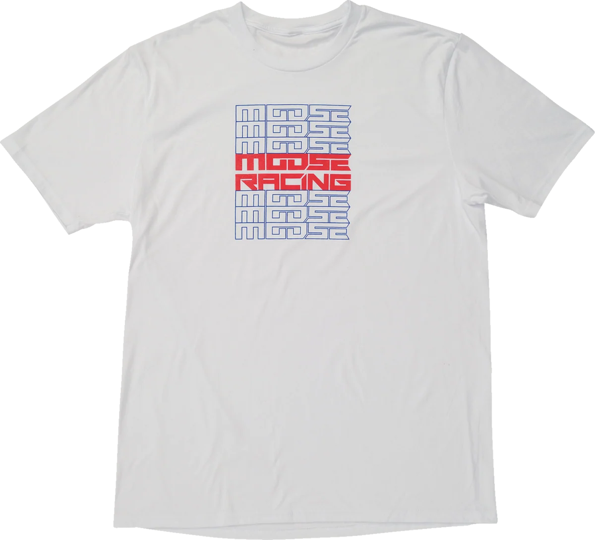 Exceptional MOOSE OFFROAD Recurrence T-Shirt - White - Large 303024437 Expertly Made