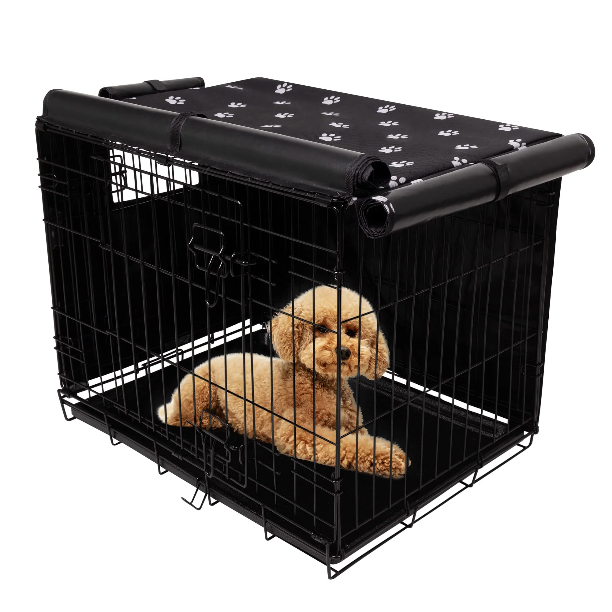 Practical Pet Prime Dog Crate Cover 30 Inch – Waterproof Windproof 600D Oxford Easy-to-Use