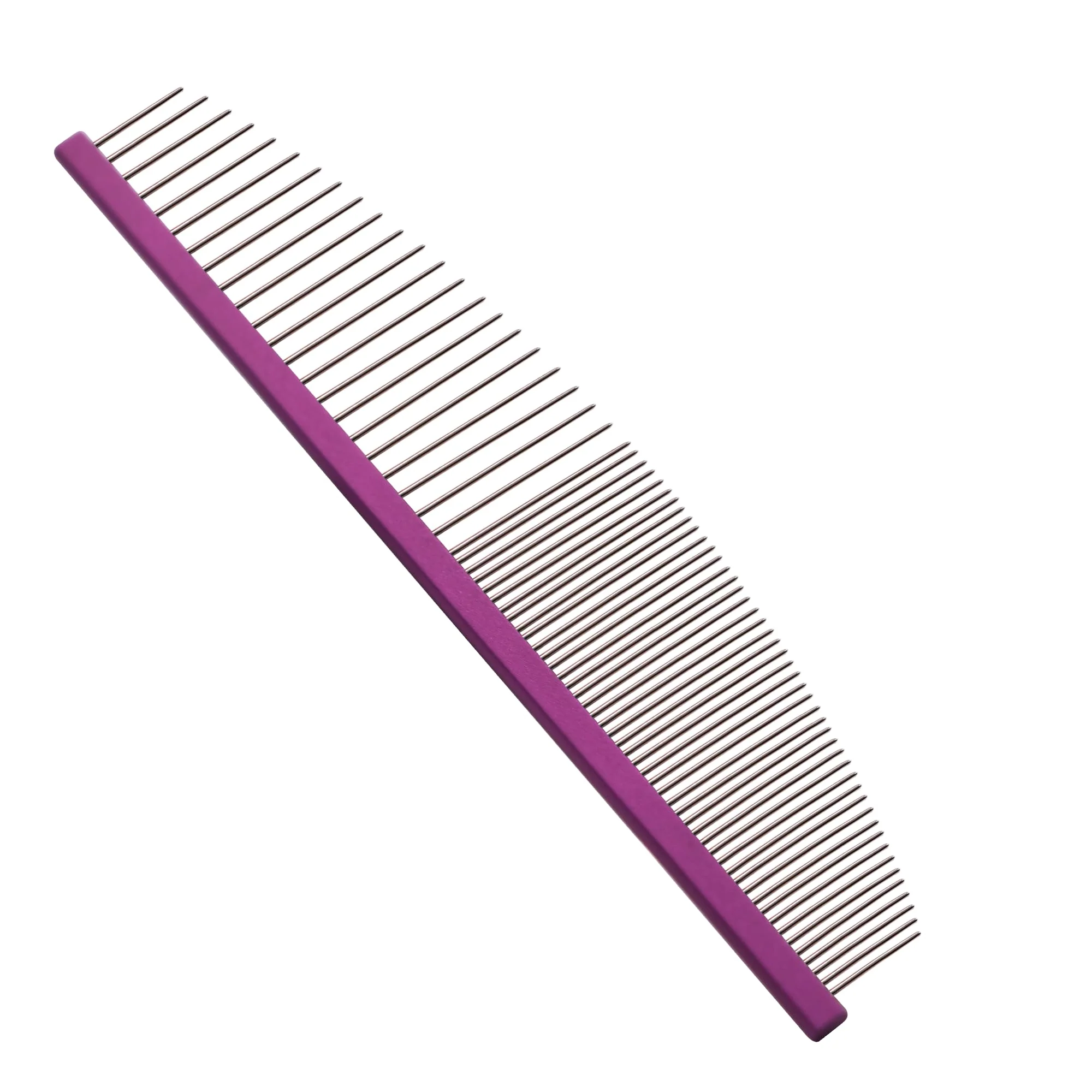 Prestigious SUSOOK 6.5 Inch Crescent Coarse Grooming Pet Comb for Dogs Cats – Dual Teeth Safe Rounded Tips Official