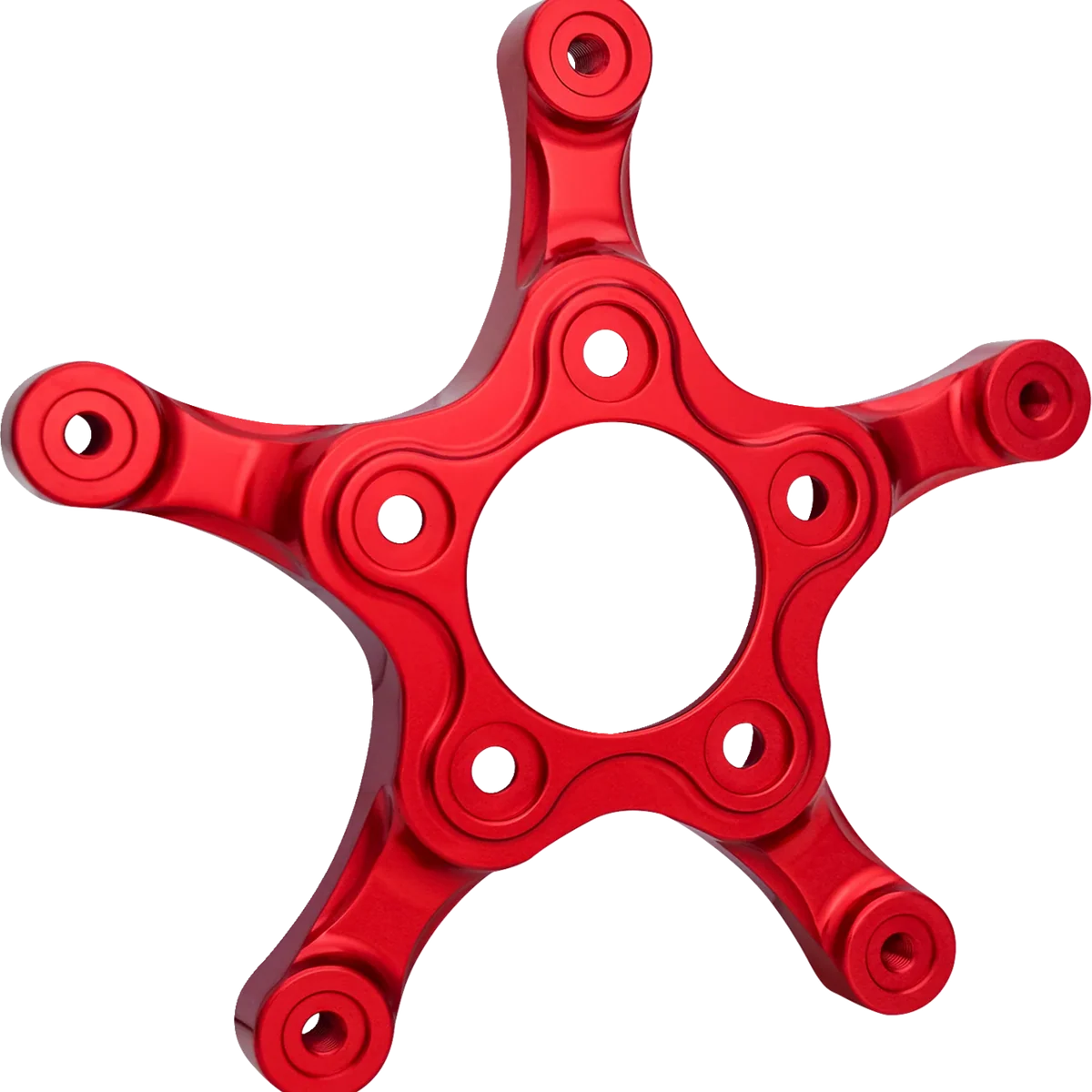 Authentic ARLEN NESS Spider Rotor Adaptor - Red 300-086 Lightweight