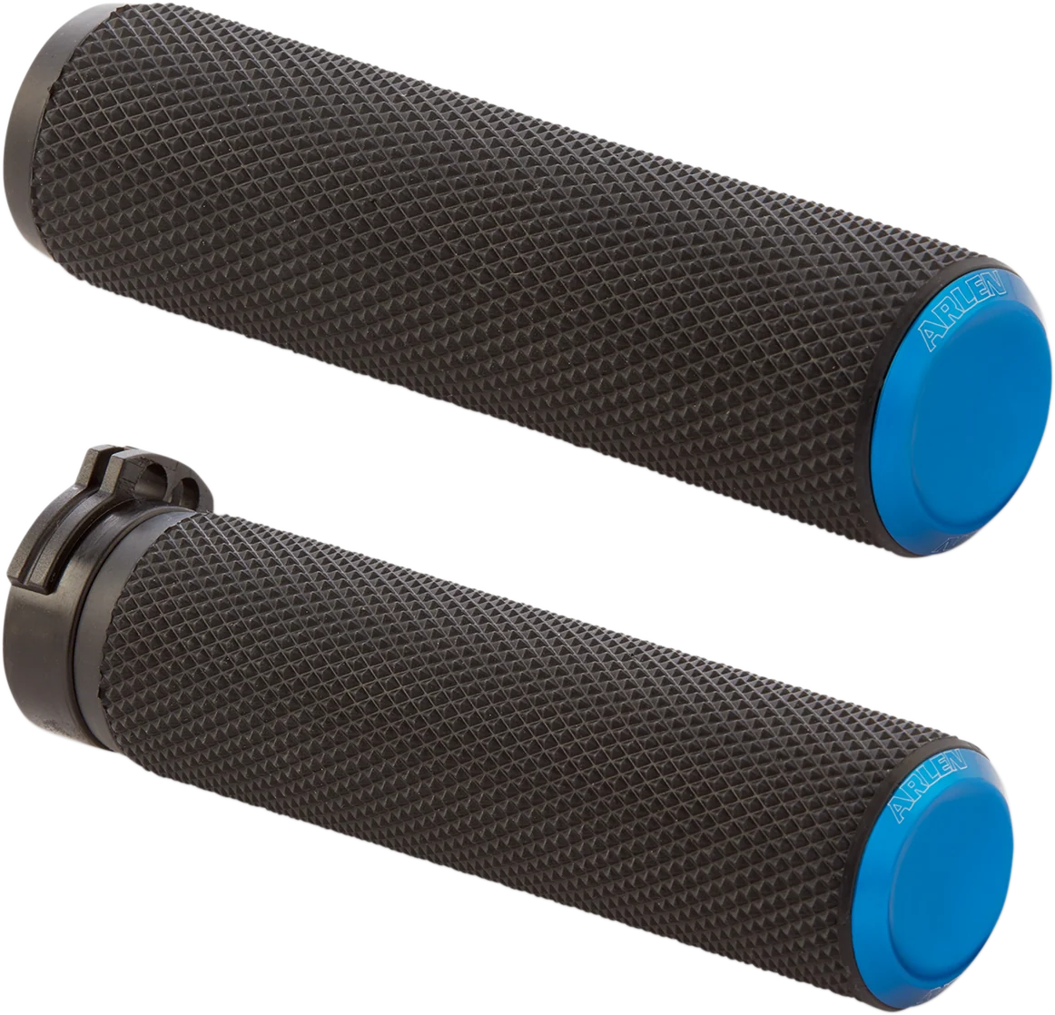 Recyclable ARLEN NESS Knurled Grips - Cable - Blue 07-335 Relaxed