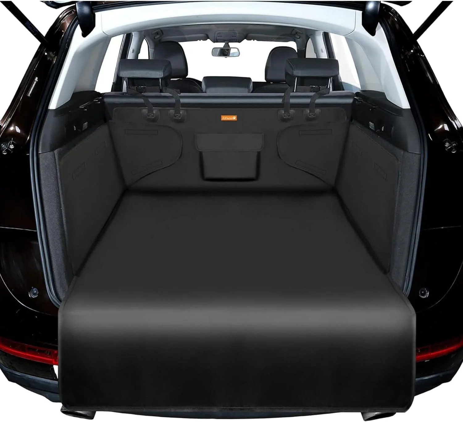 Contemporary Alfheim Cargo Liner for Dog – Nonslip Waterproof Back Seat Cover Boot Liner Universal Fit Black Minimalist