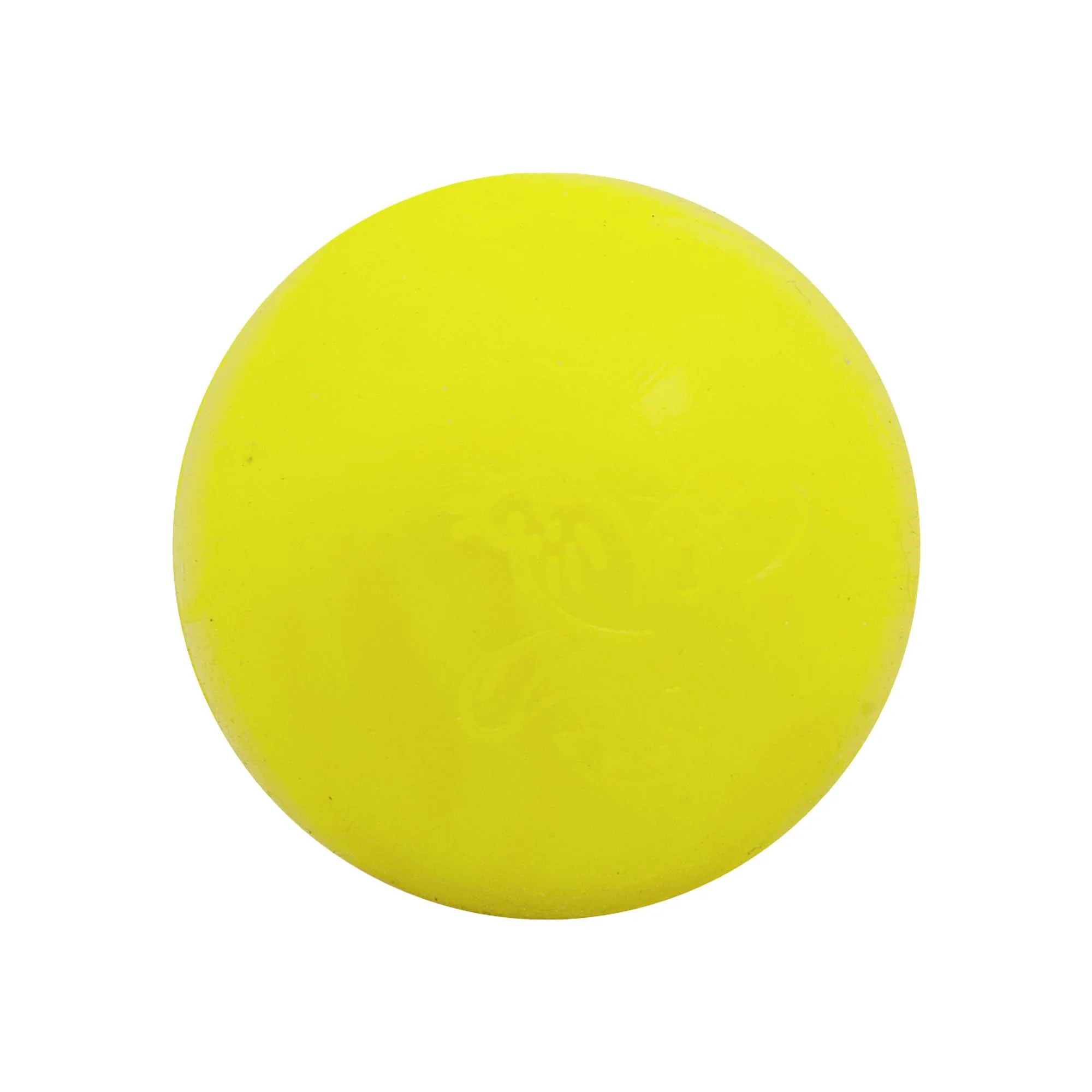 Recyclable Ruff Dawg Ball XL Ultra-Durable Neon Rubber Dog Toy for Aggressive Chewers Natural