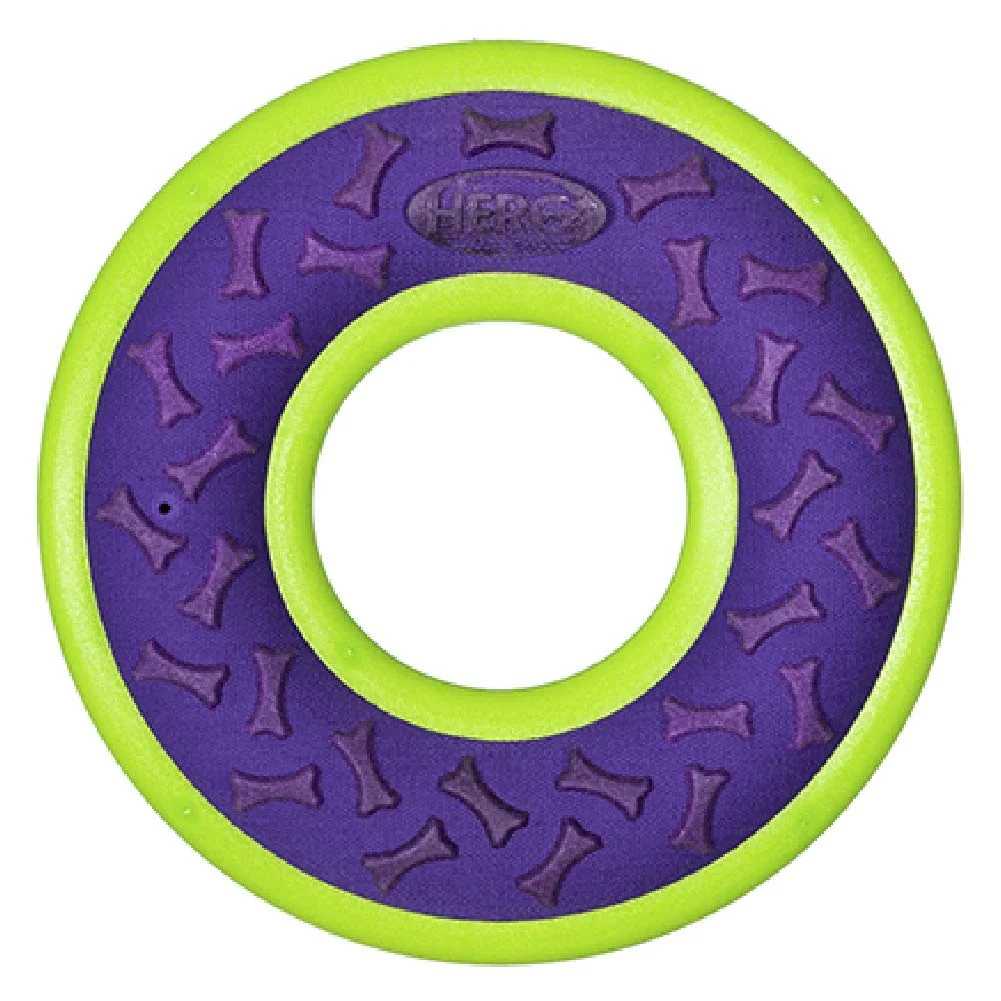 Flexible Hero Outer Armor Fetch Ring – Floats Squeaks Purple Efficient