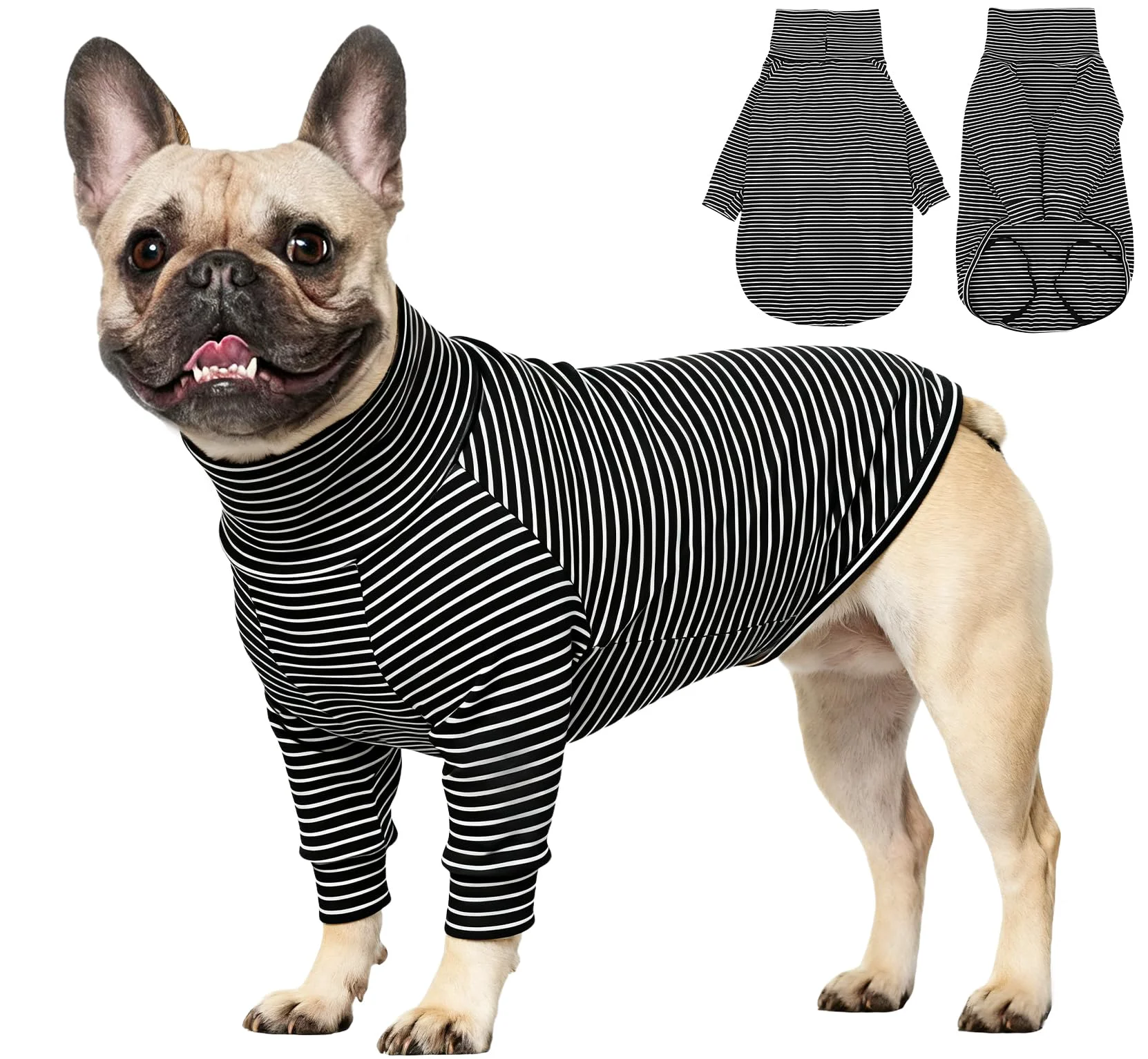 Safe ROZKITCH Dog Fleece Sweater for Small Dogs — Warm Lightweight Hoodie with Leash Hole Eco-Friendly