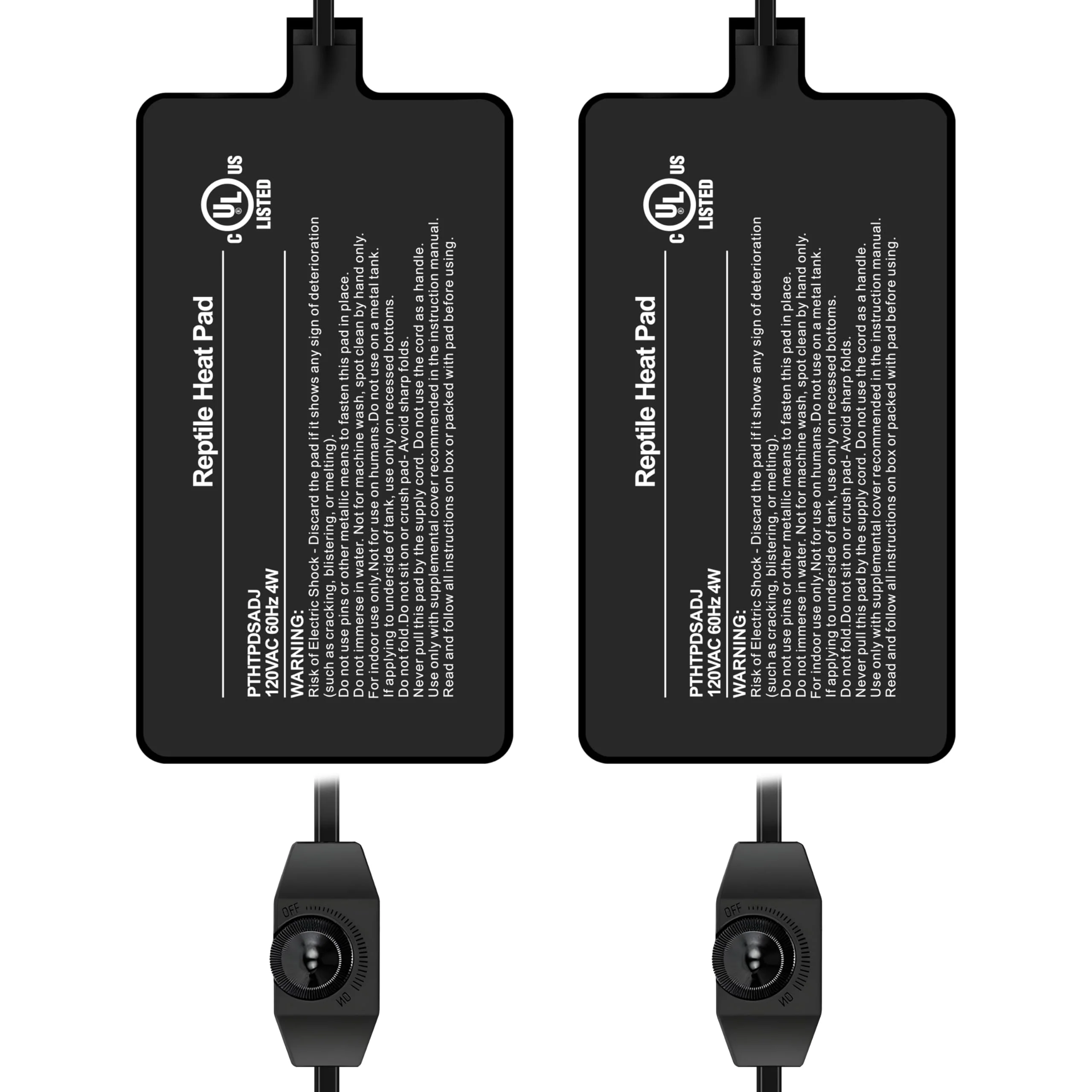 Selected Simple Deluxe 4x7 Inch 4W Reptile Heating Pad – Adjustable Temperature 2 Pack Crafted