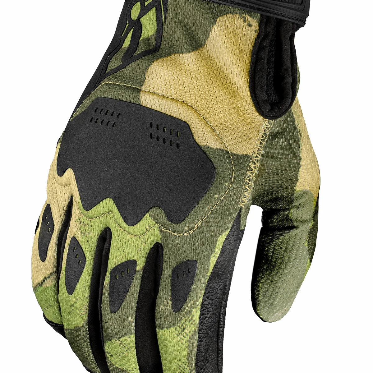 Relaxed ICON Hooligan Magnacross Gloves - Camo Tan - Large 3301-4829 Optimized