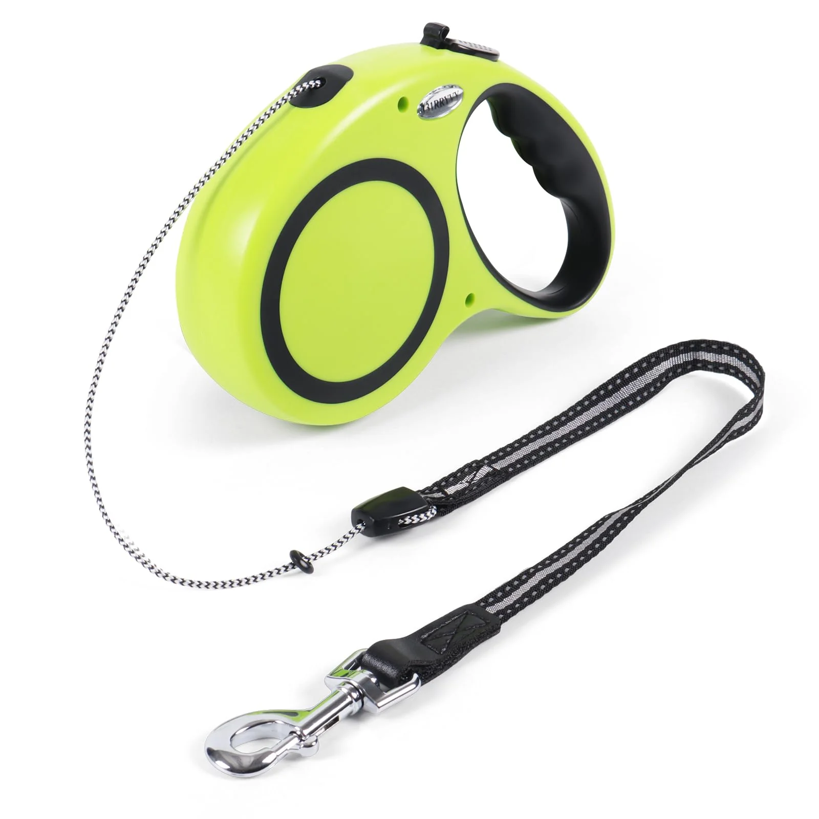 Secure 131RRYVY 30FT Retractable Dog Leash – 360° Tangle- One-Hand Brake Green Consistent