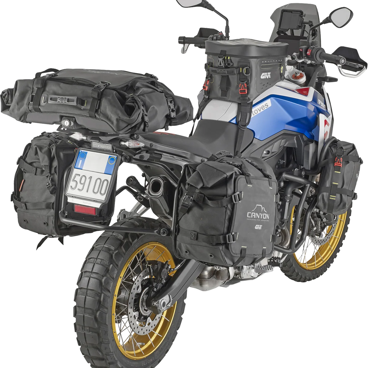Minimalist GIVI Side Rack Pannier Holder - Monokey - BMW F900GS PLO5145MK Versatile