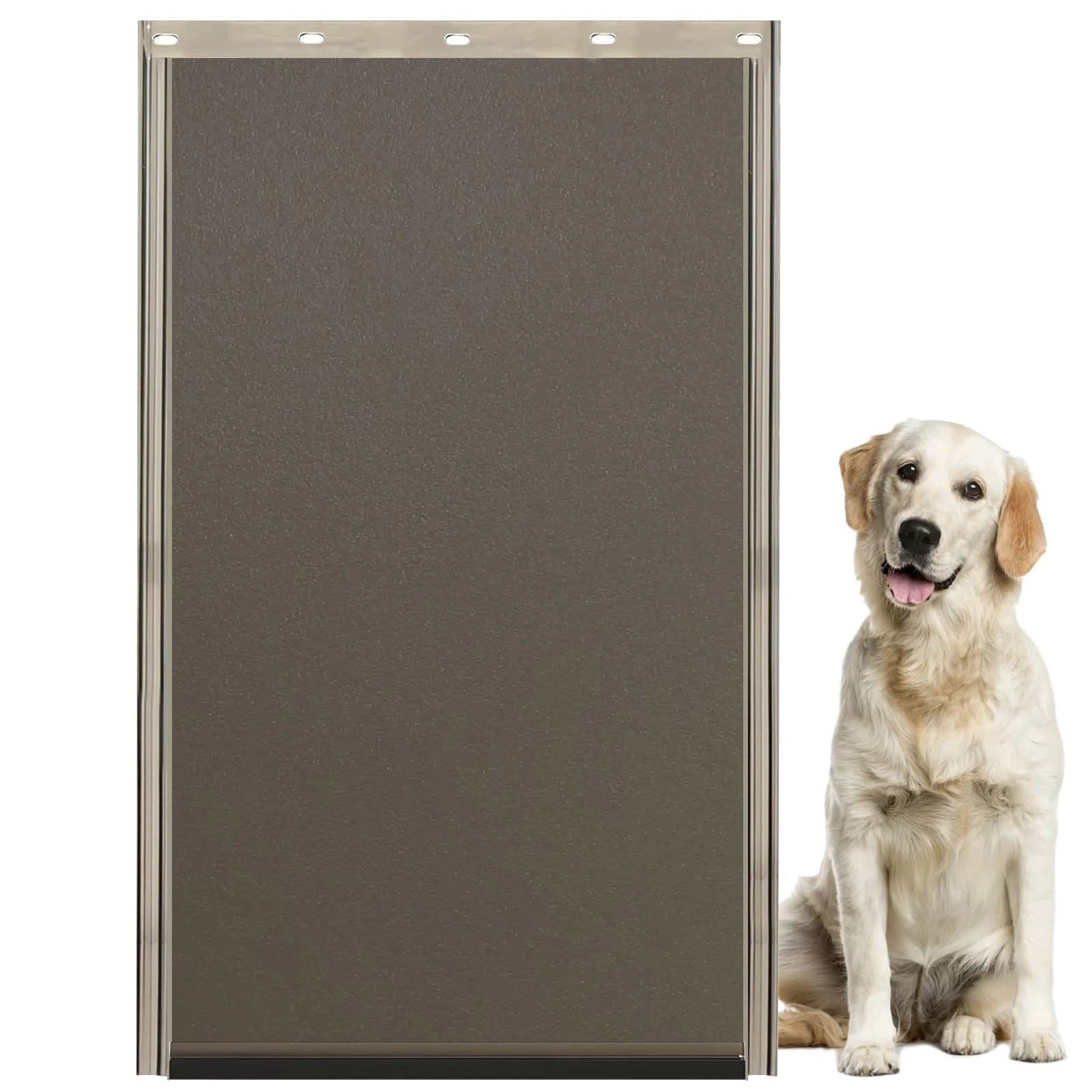 Refined Wordcam Large Dog Door Flap for PetSafe PAC11-11039 Durable TPU Magnetic Closure
