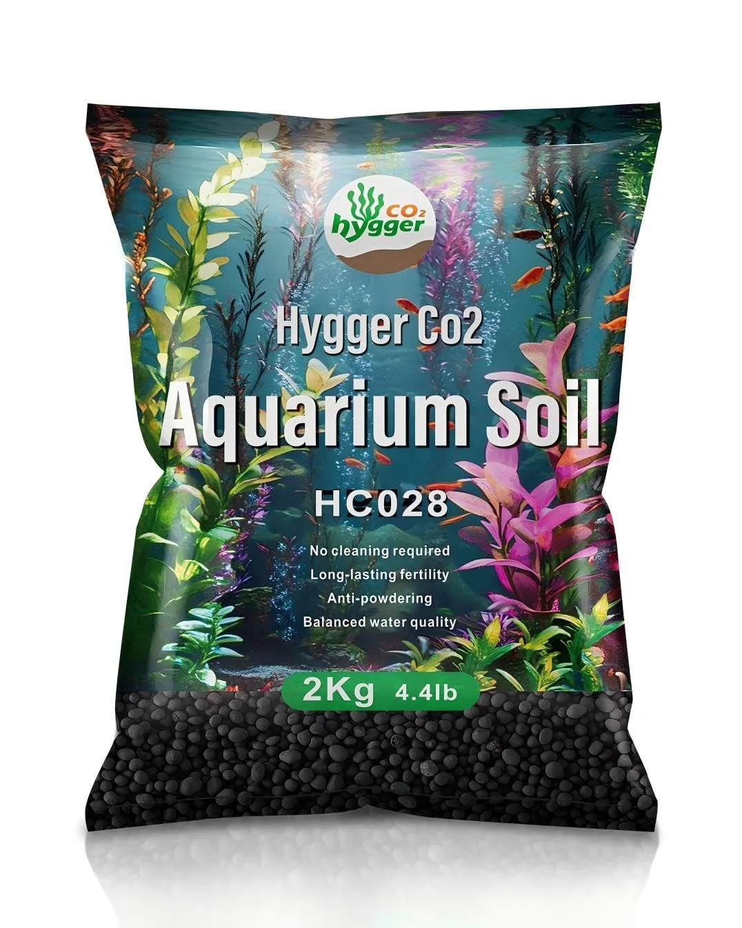 Prestigious Hygger CO2 Upgraded Aquarium Soil – Planted Tank Substrate for Plants Shrimp 4.4 lb High-Quality