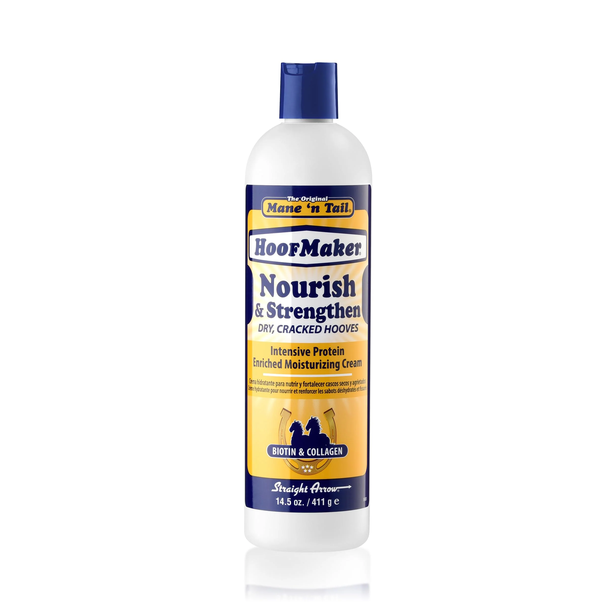 Reliable Mane 'n Tail Hoofmaker Hand Nail Therapy – Fragrance- Hydration for Hooves Nails 14.5 Oz Original