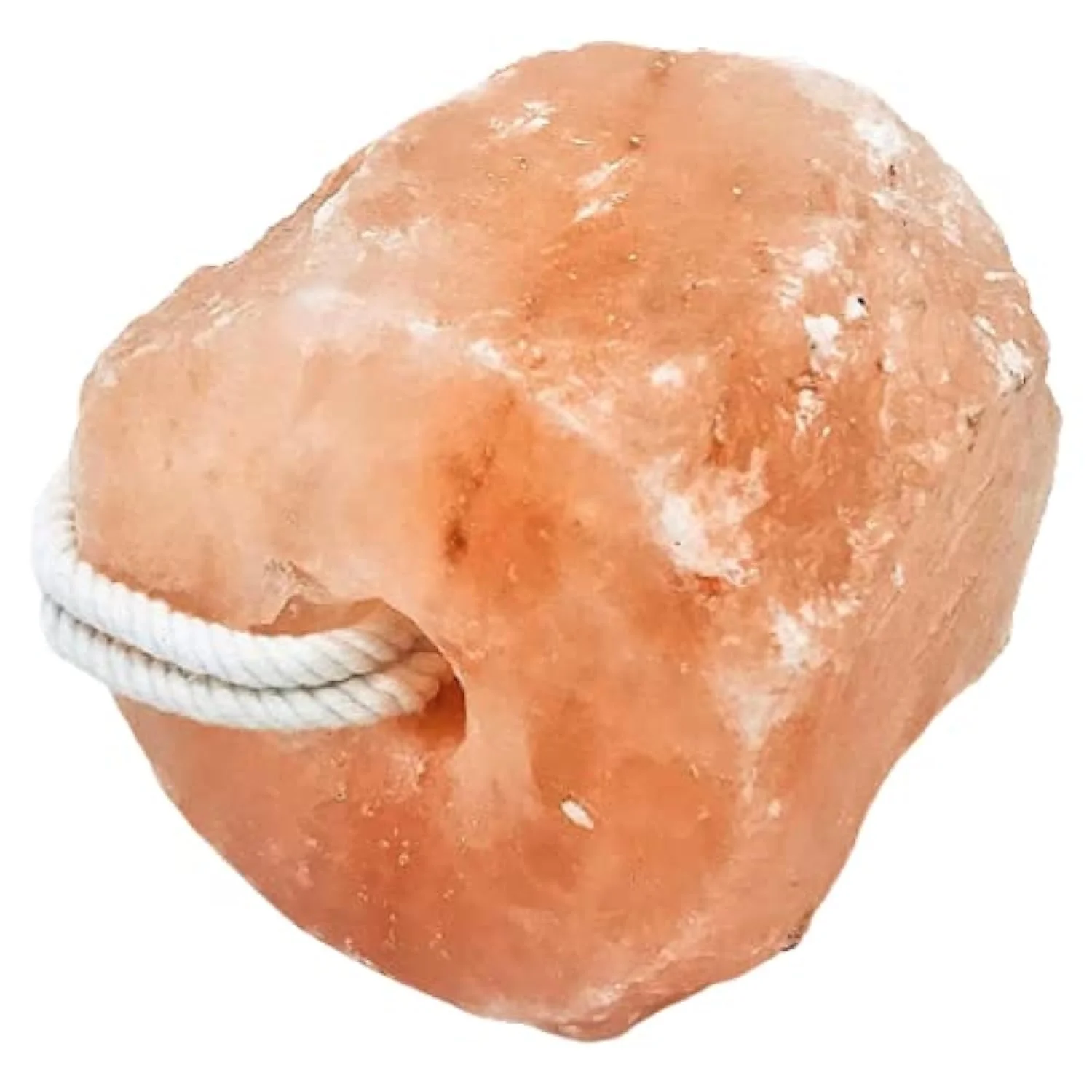 Innovative Pearl Organic 6 lb Himalayan Salt Lick on Rope for Horses and Livestock Authentic