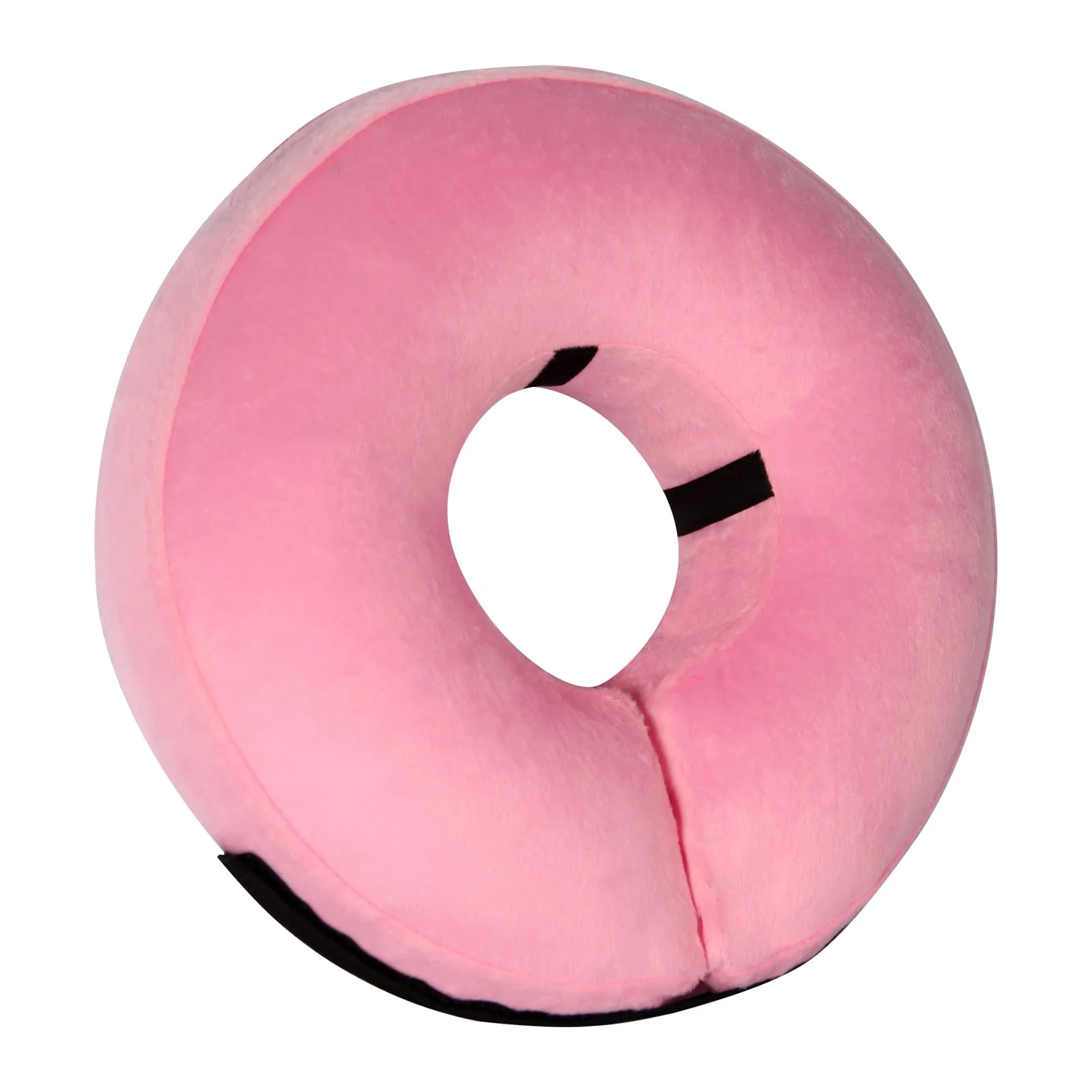Durable Tonqixope Inflatable Dog Cone Collar – Soft Donut for Post-Surgery Pink Medium Smart
