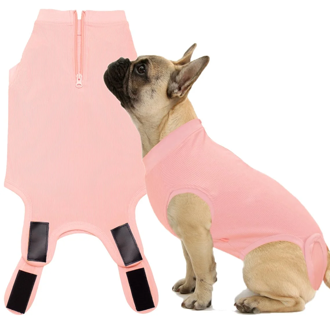 High-Quality Wabdhaly Recovery Suit for Dogs — Zippered Cone for Female Spay Crafted
