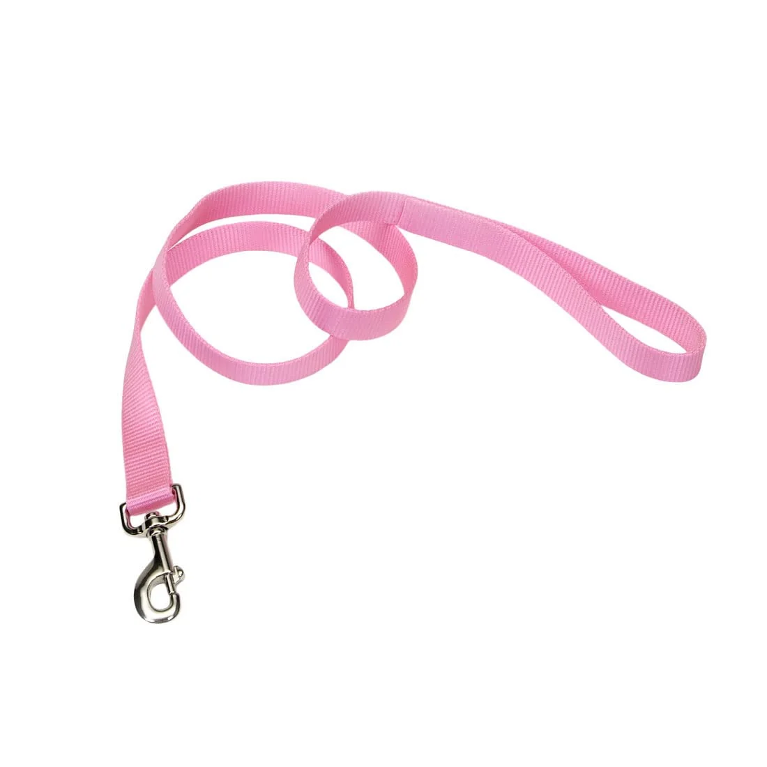 Fine Crafted Coastal Pet Single-Ply Dog Leash - Pink Bright 1in x 6ft Durable Comfortable Fade-Resistant Modern