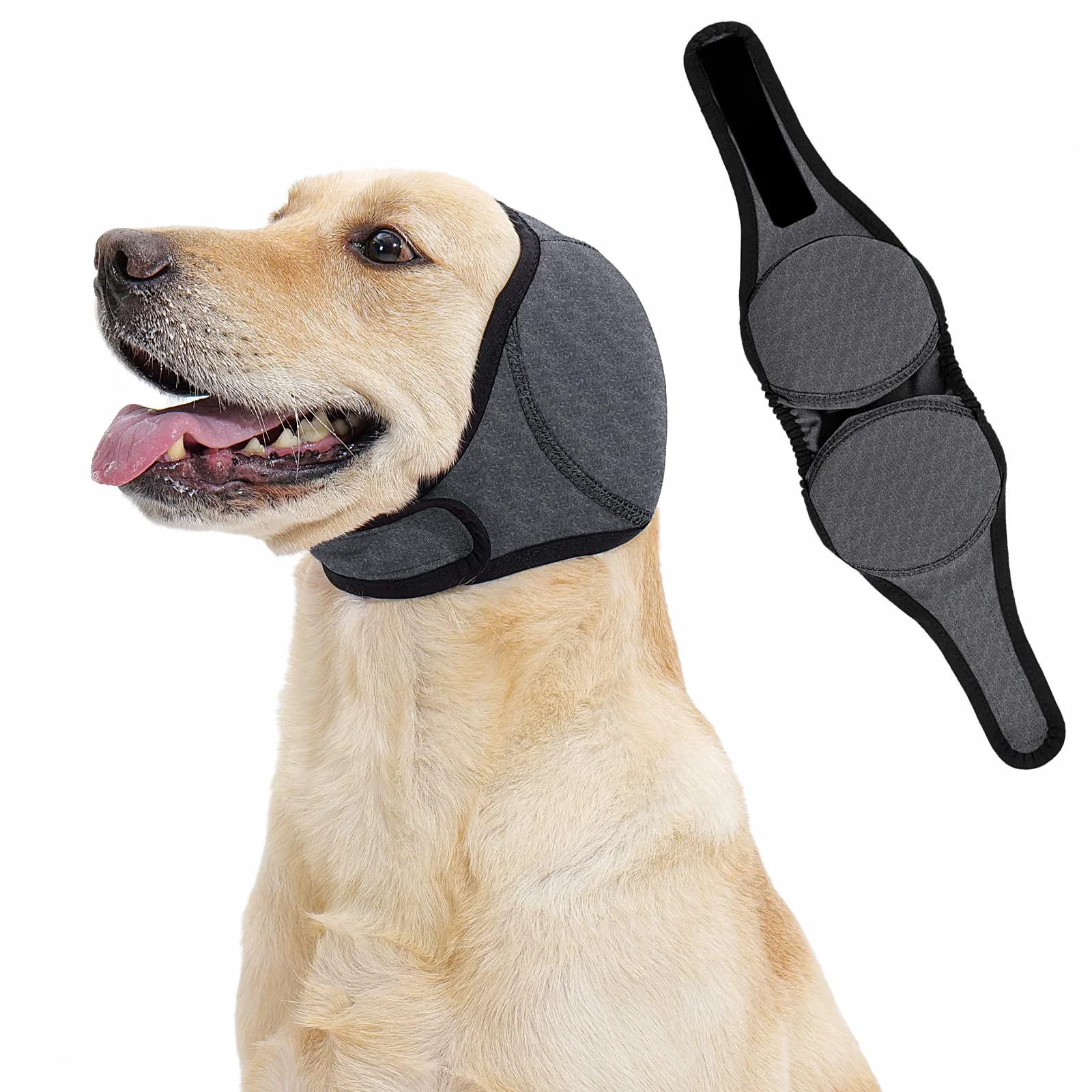 Soft LIANZIMAU Quiet Ears for Dogs – Noise-Reducing Ear Covers for Comfort Fashionable
