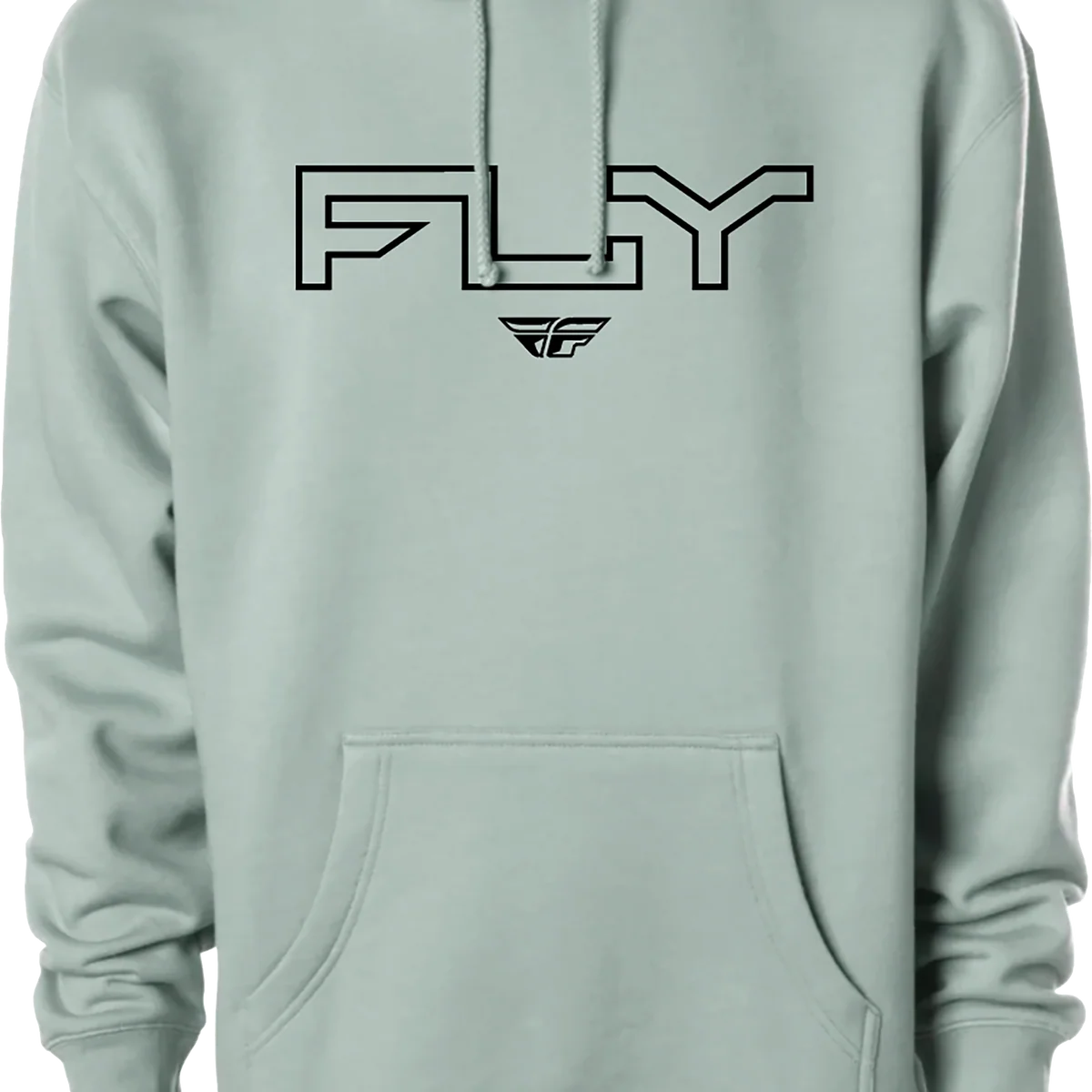 Original Fly Edge Hoodie Dusty Sage Lg Professional