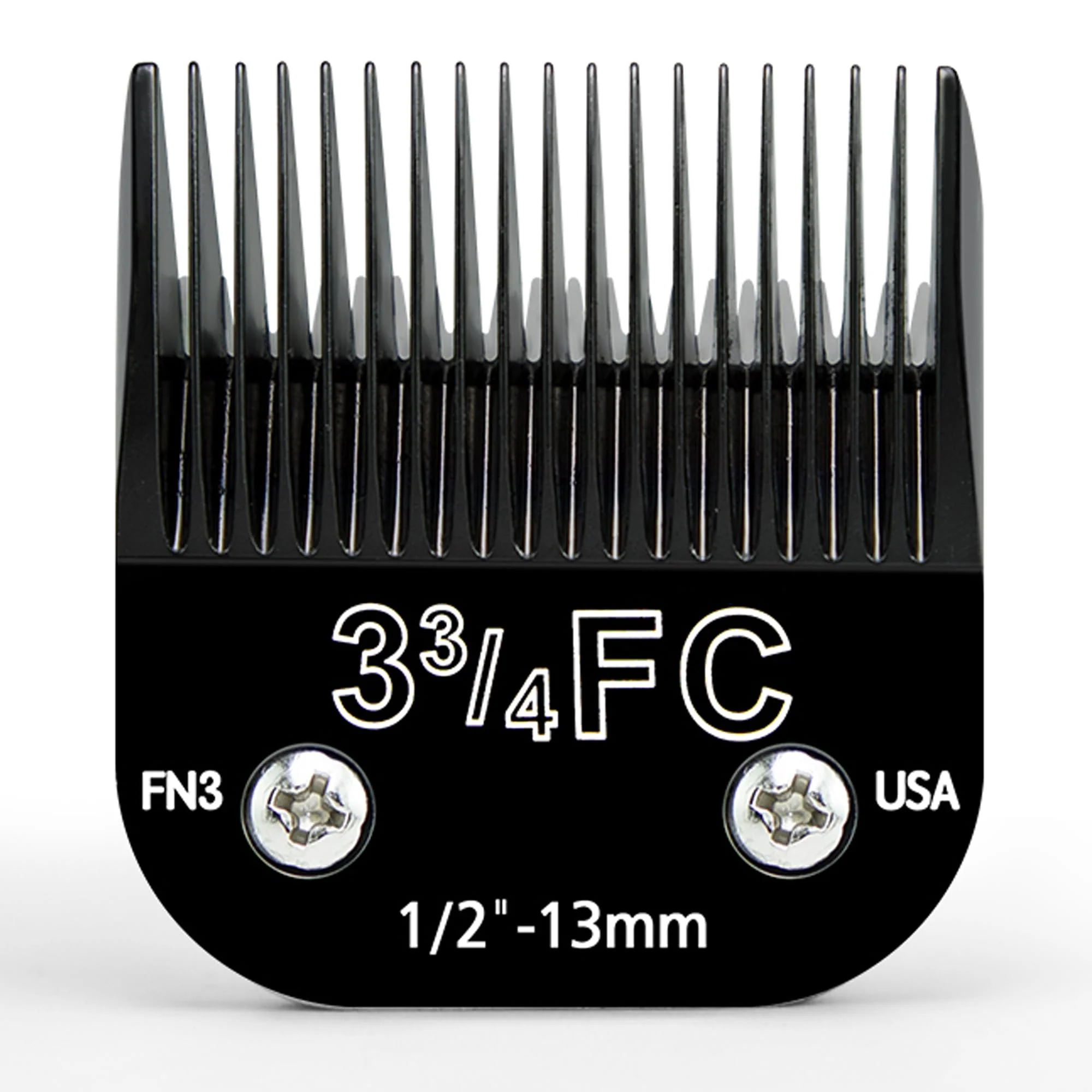 Next-Generation OwnLifeYF Detachable Steel Clipper Blades 3 3 4FC 13mm – Compatible with Andis Oster A5 Wahl KM Artisan