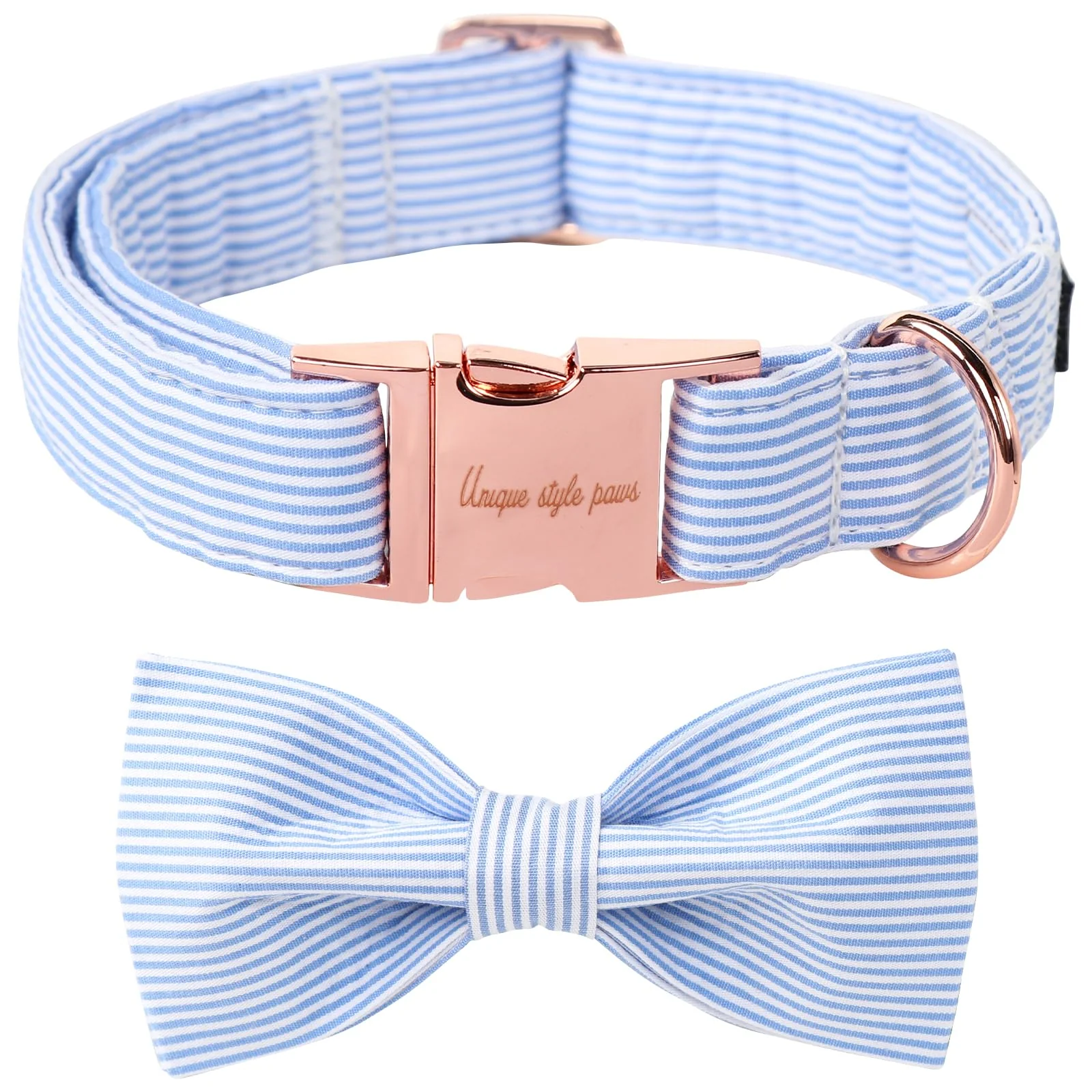 Original Design Unique Style Paws Pet Bowtie Collar – Soft Comfy 6 Sizes 7 Patterns World-Class