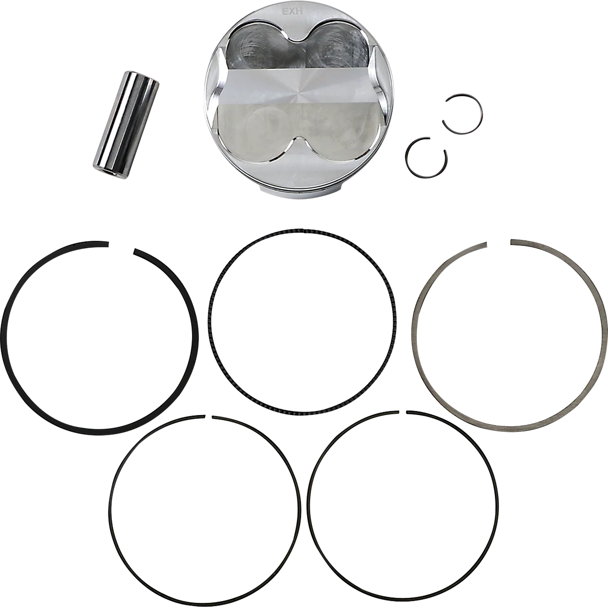 Casual JE PISTONS Piston Kit - 95.50 mm - 13.5 1 CR - Suzuki 252742 High-Grade