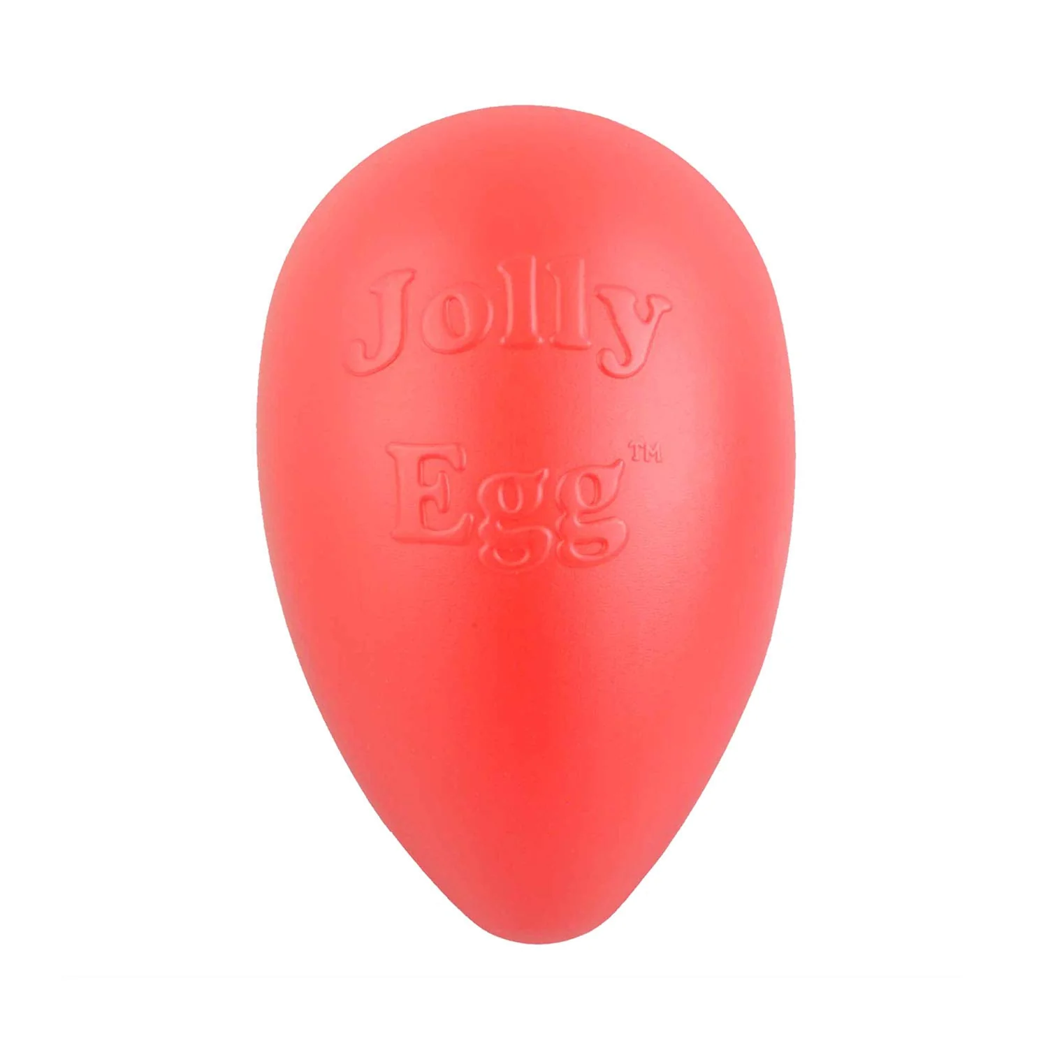 Fashionable Jolly Pets Jolly Egg Dog Toy - 8 Inch Red Floating USA-Made Clean