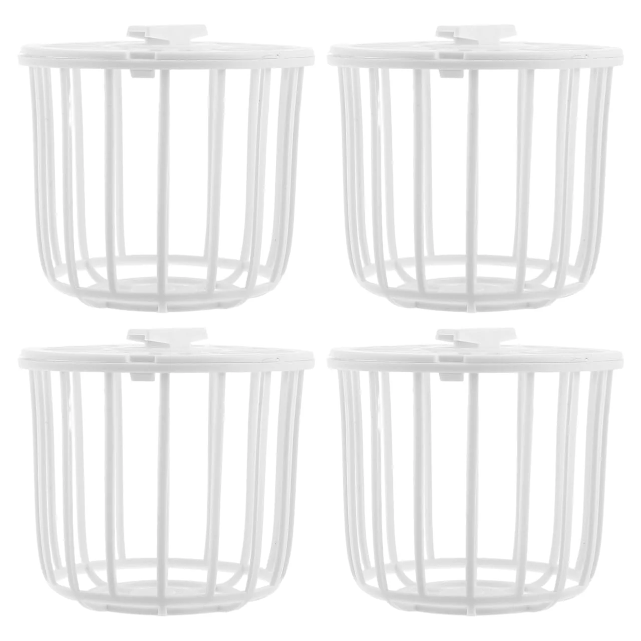 Lightweight Milisten 4 Pack Bird Nest Boxes – Reusable Plastic Nesting Baskets for Small Birds High-End