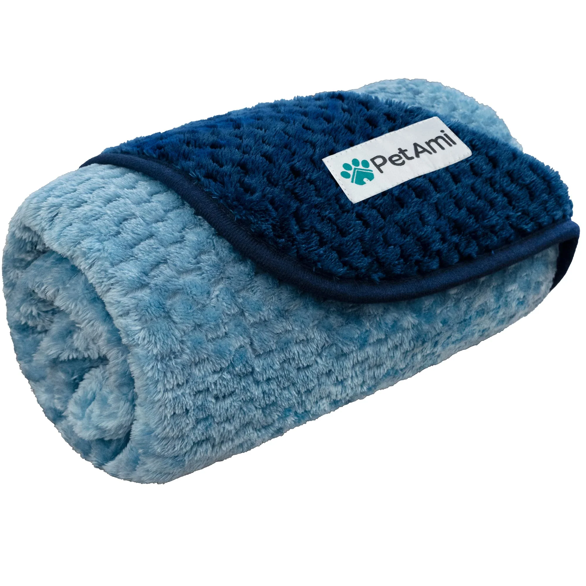 Exceptional PetAmi Waterproof Dog Blanket 24x32 Navy – Leakproof Reversible Washable Fine