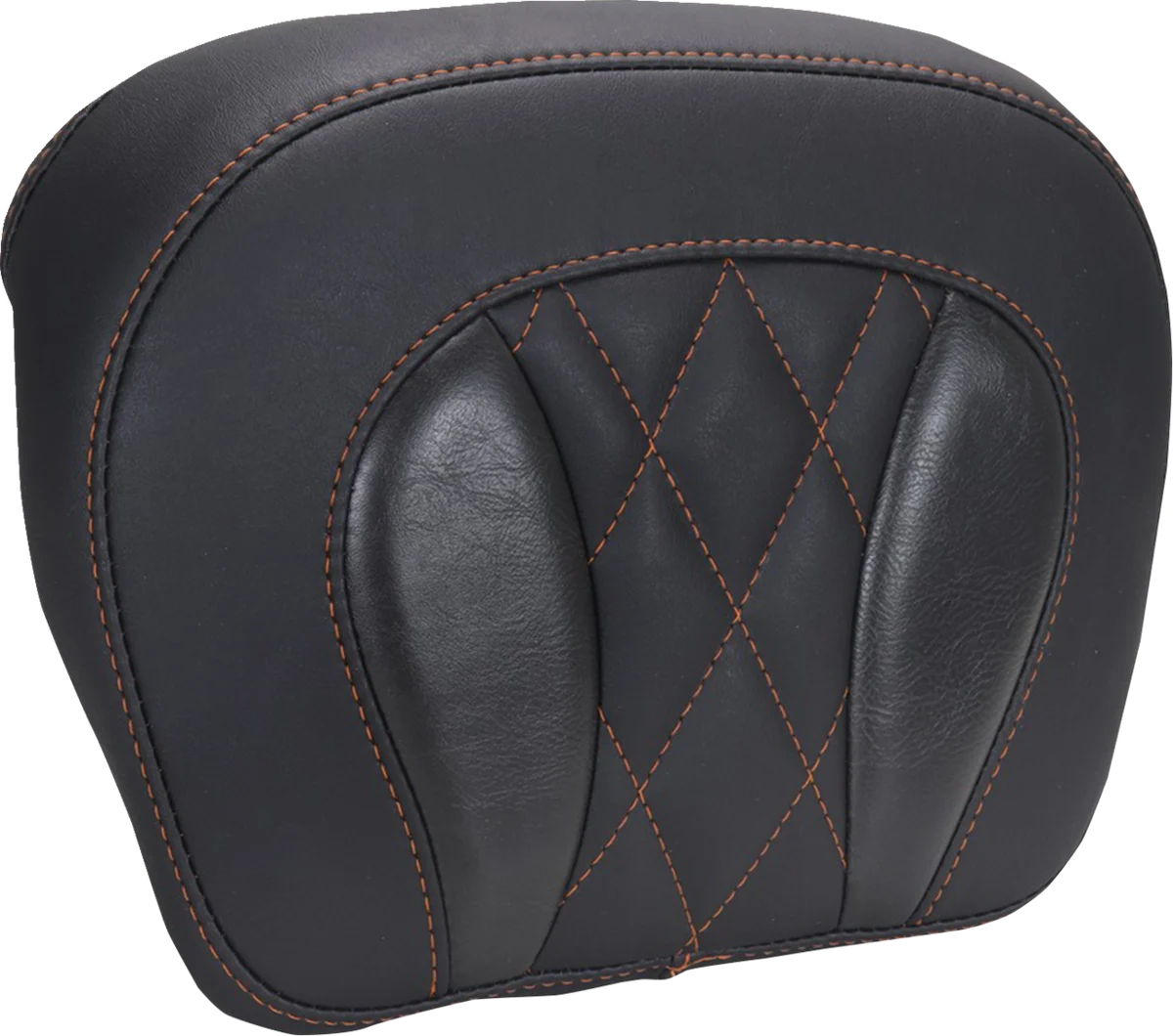 Trusted MUSTANG Chopped Tour-Pak® Pad - Mandarin Orange Stitching - FLH FLT '23-'25 88440MO Effective